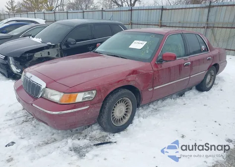2002 Mercury Grand Marquis Ls из США, поврежденный, VIN 2MEFM75W72X611229